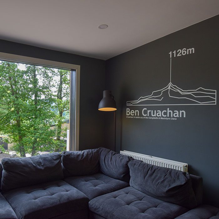 Comfy spaces to relax and unwind in our self-catering accommodation Loch Tay